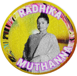 Radhika Muthanna moon press patch