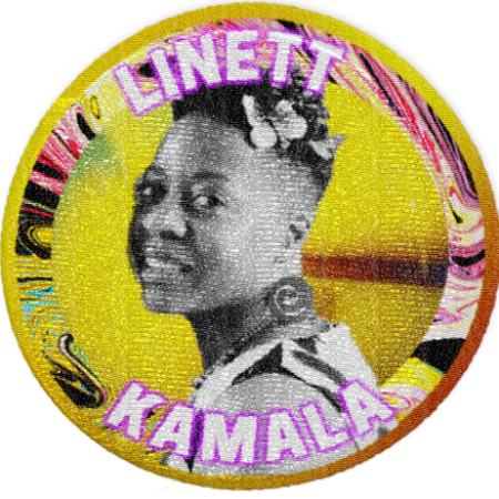 Linett Kamala moon press patch